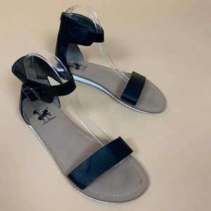 Circus Sam Edelman Women’s Black White Sandals Size 7.5